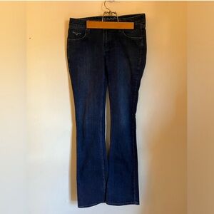 Kimes Ranch Audrey Jeans Womens 6 34 medium dark wash Flare boot cut western